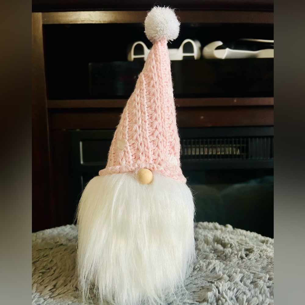 Pink Target Gnome with Knit Hat 2021